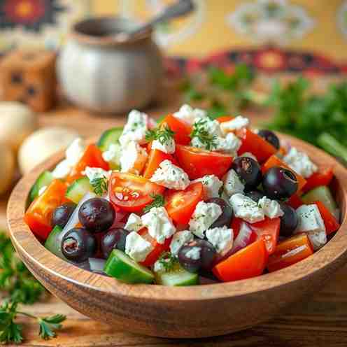 Village Greek Salad Recipe